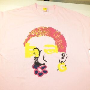 Mens T Shirt Sz L TYLER THE CREATOR GOLF WANG KISS Pink Street Wear